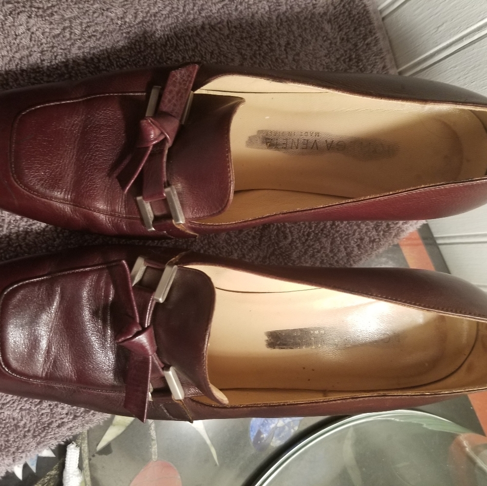 BOTTEGA VENETA LEATHER SHOES SZ 10